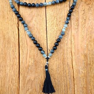 Black Labradorite necklace
